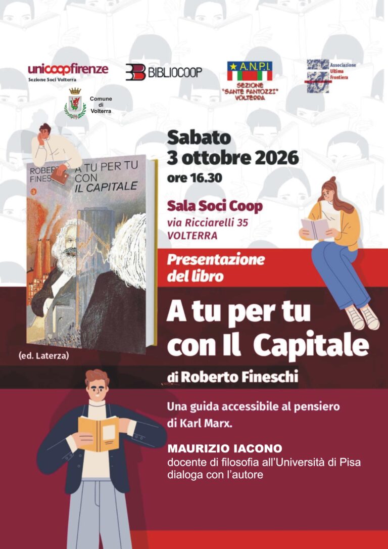 A tu per tu con il Capitale – Roberto Fineschi